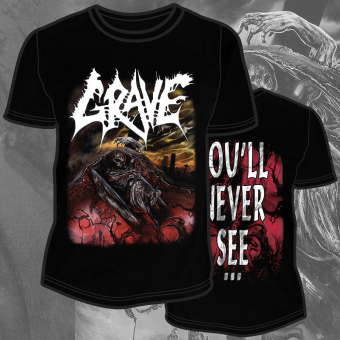 GRAVE You'll Never See SHIRT SIZE S